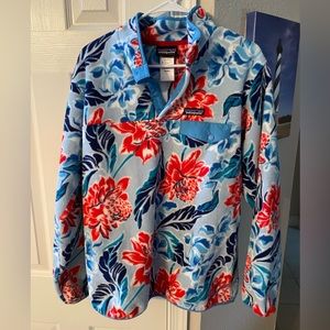 Patagonia Synchilla Snap T Hawaiian Flower
